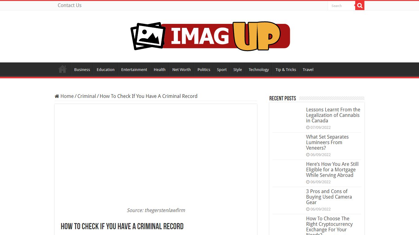 How To Check If You Have A Criminal Record - Imagup